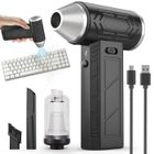 Aspirateur à Main Sans Fil TANBABY - 3 Vitesses - Rechargeable USB - Compact - Multifonctionnel