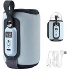 Chauffe-biberon portable USB YSINOBEAR - Régulation intelligente de la température à 38-52℃ - Bleu