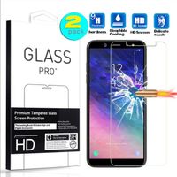 [2 Pack] Film de Protection d'écran Verre Trempé Pour Samsung Galaxy A6 2018 