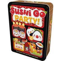 Jeux de société - ASMODEE - Sushi Go Party ! - Noir/Jaune/Blanc/Rouge - 20 min - 2 joueurs ou plus