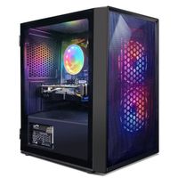 STGsivir-PC de bureau de jeu-Radeon R9 370, Intel i5 3,3-3,7G, 16Go RAM, 512Go SSD, 600M WiFi, BT 5,0, RGB Fanx3, W10H64