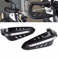 Ywei 7-8  22mm Protège-mains Noir pour moto Motorcycle VTT+Clignotants-Led DRL Turn lamp-signal
