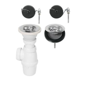 Bonde A Plateau Pour Evier Gres 2 Bacs Communicants Achat Vente Pas Cher