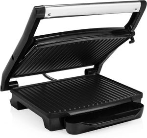 GRILL ÉLECTRIQUE Gril Panini 112415 -30 X 24 Cm-Couvercle Inclinabl