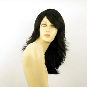 Perruque Longue Synthétique Gina - Couleur Brun Méché Doré, Bonnet Moyen, Raie Libre, Neuf Avec étiquettes