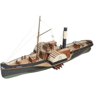 MAQUETTE DE BATEAU Maquette bateau en bois : Remorqueur à vapeur Vang