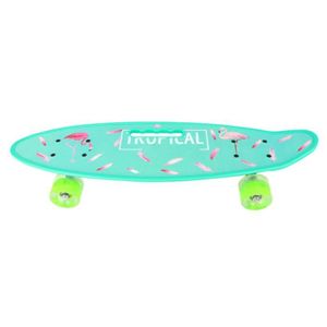 SKATEBOARD - LONGBOARD Planche à roulettes longboard HURRISE - Petit Poisson - Vert - Enfant - Skateboard - Loisir
