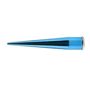 RIVET ARAMOX pointes de cône 7mm 10 ensembles de rivets et goujons à pointes en métal pour le bricolage en cuir (bleu)