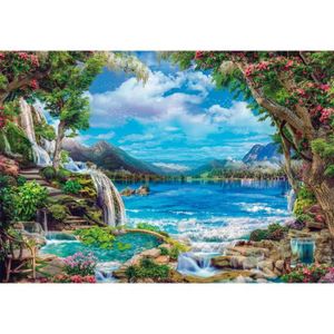 PUZZLE Puzzle 2000 pièces - CLEMENTONI - Paradis sur Terr