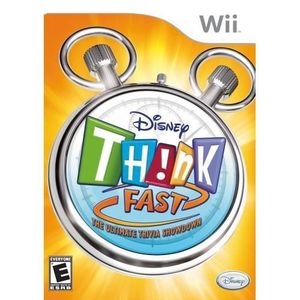 JEU WII Disney Think Fast - Nintendo Wii