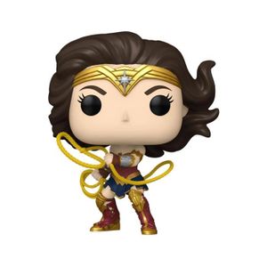 FIGURINE - PERSONNAGE Figurine POP! The Flash - FUNKO - Wonder Woman - 9 cm - Mixte - Adulte - Blanc - Multicolore