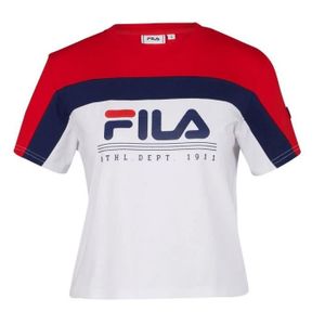 T shirt 2025 fila femme blanc