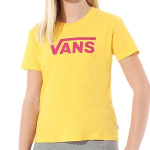 T shirt vans jaune femme online