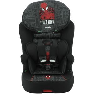 SIÈGE AUTO Siège auto isofix RACE I FIX 76-140 cm R129 i-Size Nania De 3 à 10 ans Têtière réglable Inclinable Fabrication Française Spiderman