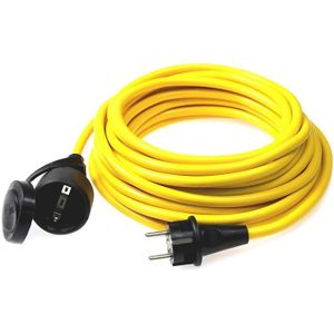 RALLONGE as-Schwabe 60350 Rallonge électrique Câble jaune 5