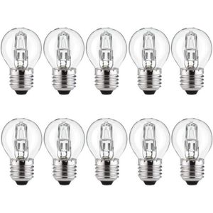 AMPOULE - LED 10 x Ampoules Eco Halogène Gouttes à incandescence