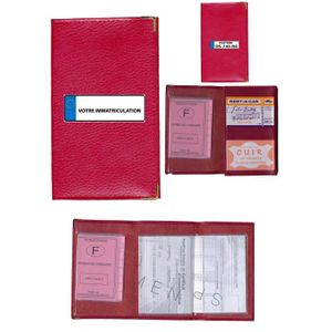 Pochette Etui Protection Porte Carte Grise - papiers voiture - permis de  conduire Camion Utikitaire personnalisé avec prenom - Cdiscount Bagagerie -  Maroquinerie