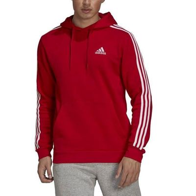 sweat adidas rouge homme