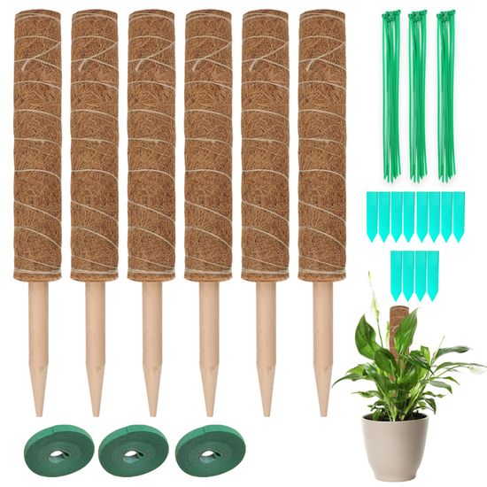 ThxToms Lot De 4 Tuteurs De Jardin En Métal - 160 Cm - Avec 60 Clips