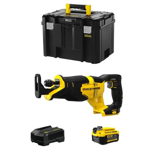 Scie Sabre Stanley FATMAX 18V Brushless 29mm 2 Vitesses - SFMCS310B-XJ Sans Batterie