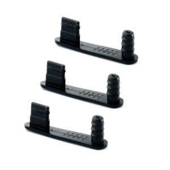 Kit De 2 Bouchons Noirs Anti-poussière – Pour Ports IPhone 5 & IPad 4 Retina – Neuf
