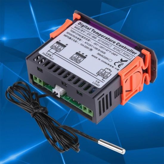 Yuuinnter STC-3000 110V-220V 30A Termostato Con Termostato Digitale Per Pressa Con Strumento Di Controllo Del Sensore