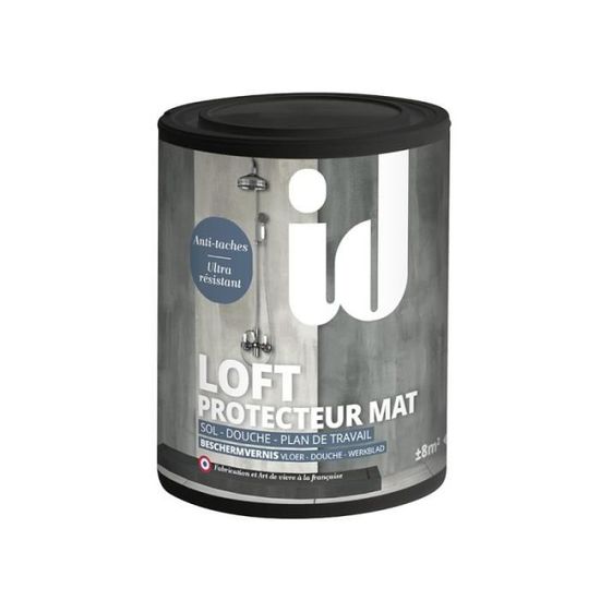 Loft Protecteur Sol Douche Sdb Incolore 1l Id Paris Incolore