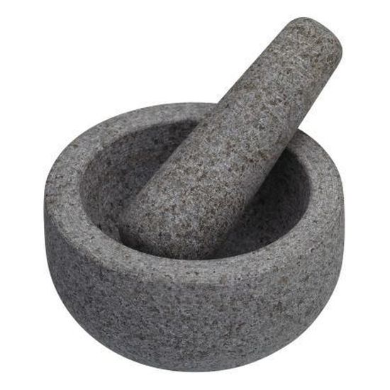Master Class Mortier et pilon en granite 12 cm