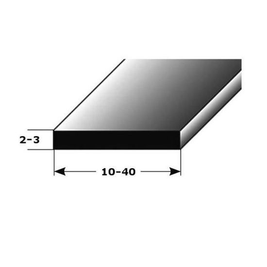 Profilés En U En Acier Brut - Épaisseurs 3, 4, 5 Mm - Longueurs 1 M Ou 1,5 M - Idéal Bricolage