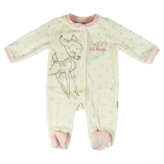 Disney Pyjama bebe Bambi 6 mois Cdiscount Puericulture Eveil bebe