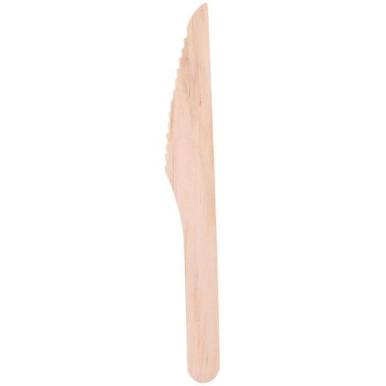 Lot De 75 Couverts Jetables En Bambou Naturel - 25 Fourchettes, 25 Couteaux, 25 Cuillères (17 Cm) - Pour Fêtes, Pique-nique, événements éco-responsables