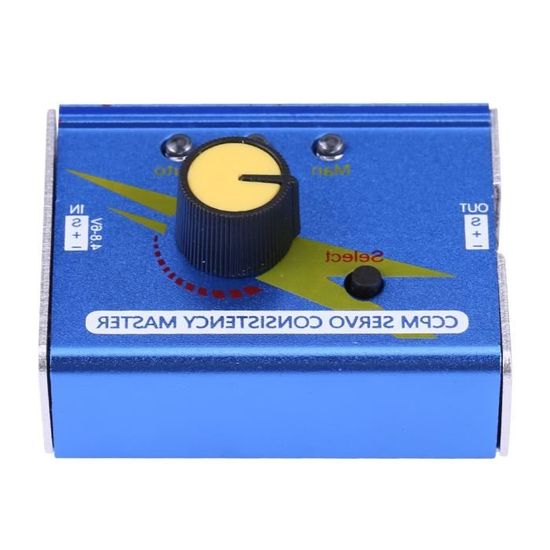 Testeur de servomoteur, testeur de servomoteur ESC 3CH CCPM testeur de contrôle maître de cohérence pour avions RC et voitures d'hélicoptères, boîtier entièrement en alliage d'aluminium