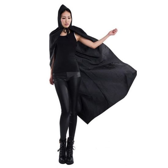 Trench Gothique Long Pour Homme - Cape à Capuche Style Sorcier - Costume Renaissance Médiéval Pour Halloween Et Cosplay - 10