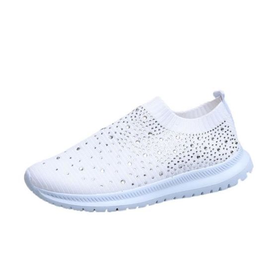 Basket femme avec strass outlet