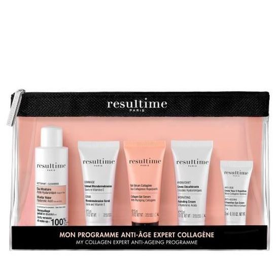 Trousse 5 produits Programme anti age Expert Collagène Resultime ...