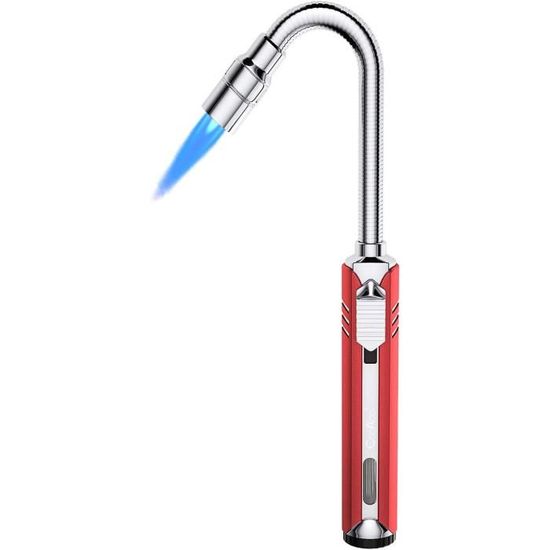 Allume Gaz Briquet Long 15CM Briquet Chalumeau Avec Flamme Cou Flexible allume-gaz-briquet-long-15cm-briquet-chalumeau-avec-flamme-cou-flexible