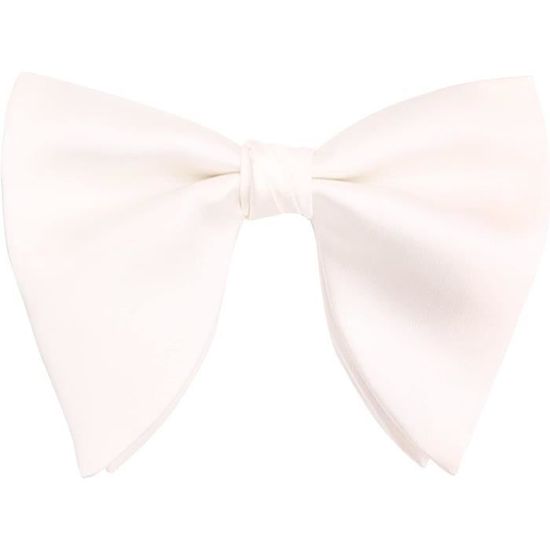 Nœud Papillon Homme Noir Déjà Noué Et Ajustable - Occasion Vintage, En Acétate, Style Classique, Taille Unique