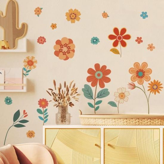 Lot De 7 Paniers Muraux Bohèmes En Paille Tissée - Tailles Variées (15 à 30 Cm) - Décoration Murale Naturelle Et Artisanale - 1