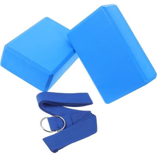 Set De 2 Blocs De Yoga Fizyo – Mousse EVA Antidérapante 23x7x15 Cm, Pour Pilates, Fitness Et étirements