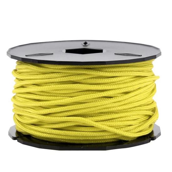 Lot De 5 Cordes Parachute Lumineuses LAPYAPPE - 1 Mètre Chacune, Polyester, Rétro-réfléchissantes - Pour Survie, Sécurité, Camping, Accessoires