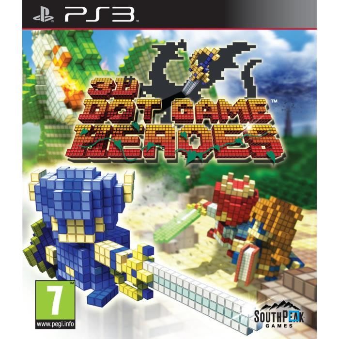 3d Dot Game Heroes Jeu Console Ps3 Achat Vente Jeu Ps3 3d