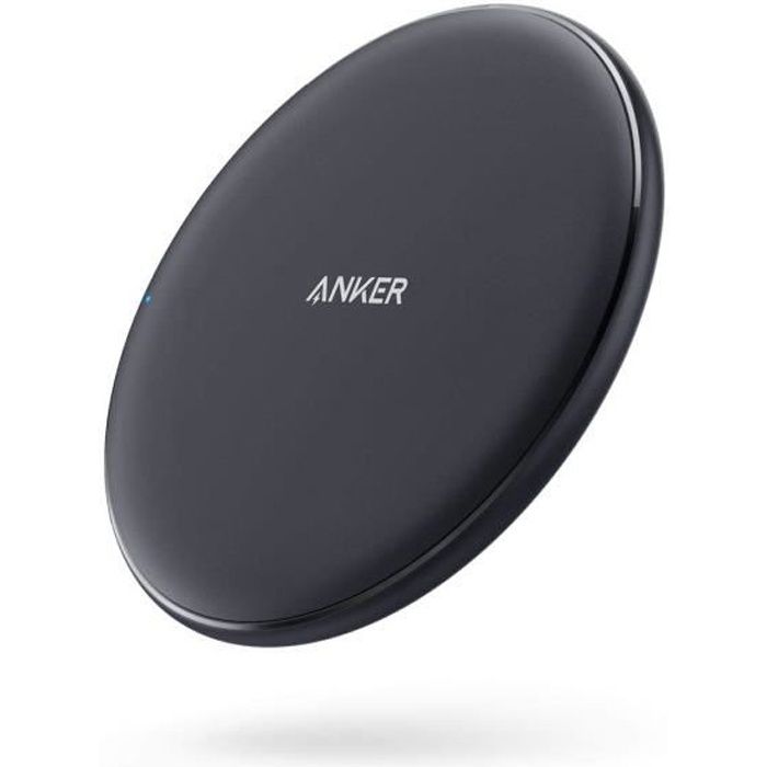 Anker Chargeur sans Fil PowerWave Pad - Chargeur certifié Qi 10W Compatible Standard