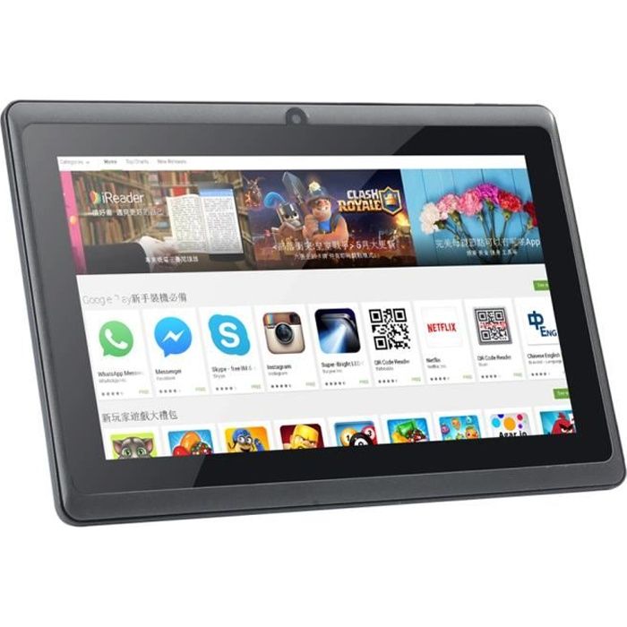 Tablette 7 pouces Q88 Android 4.4 Quad-Core 8GB PC Dual Camera WiFi Bluetooth_irhaang