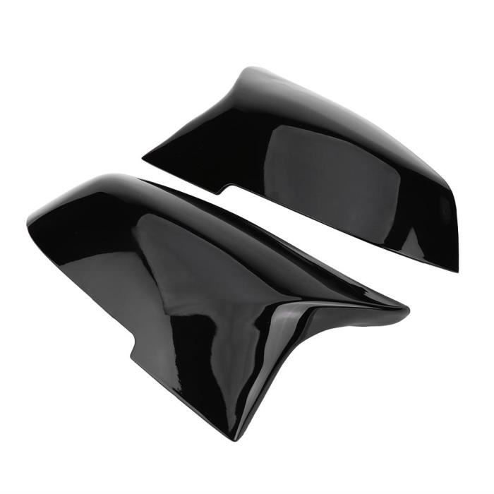 Capuchon de rétroviseur pour BMW 220i 328i 420i F20 F21 F22 F30 F32 F33 F36 X1 Noir Brillant-DBA