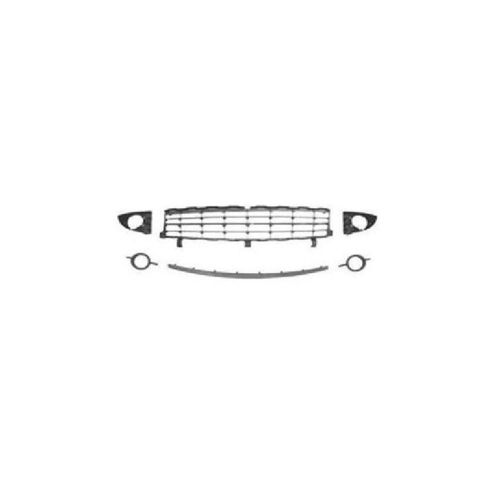 Grilles de pare- choc avant noires kit Renault Scenic 2 2006-2009 RA22404