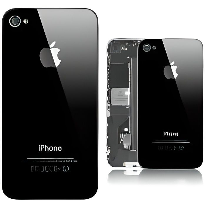 Vitre arrière iPhone 4S Noire