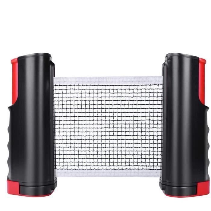 Filet de ping-Pong rétractable, Portable, Parfait pour Table de ping-Pong, Bureau, Cuisine ou Table de Salle à Manger