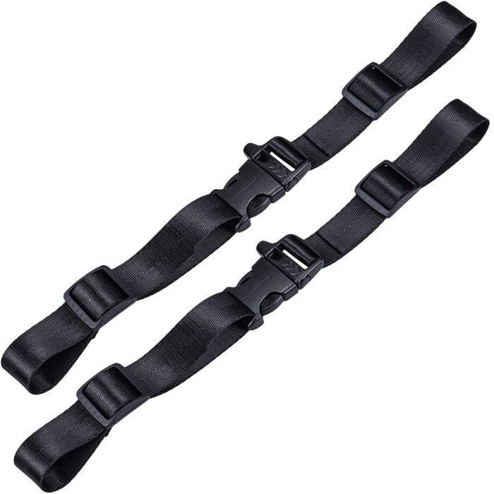 WEStorel 2 Sangles de Poitrine Réglables pour Sac à Dos avec Sifflet pour la Randonnée et Le Jogging