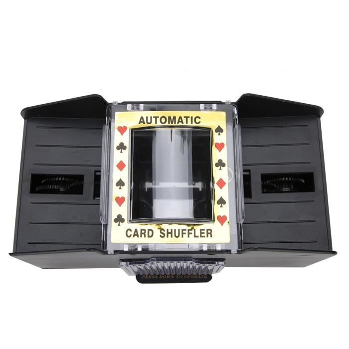 Machine de mélangeur de cartes, machine automatique de mélangeur de cartes à jouer alimentée par batterie pour le poker de 1 à