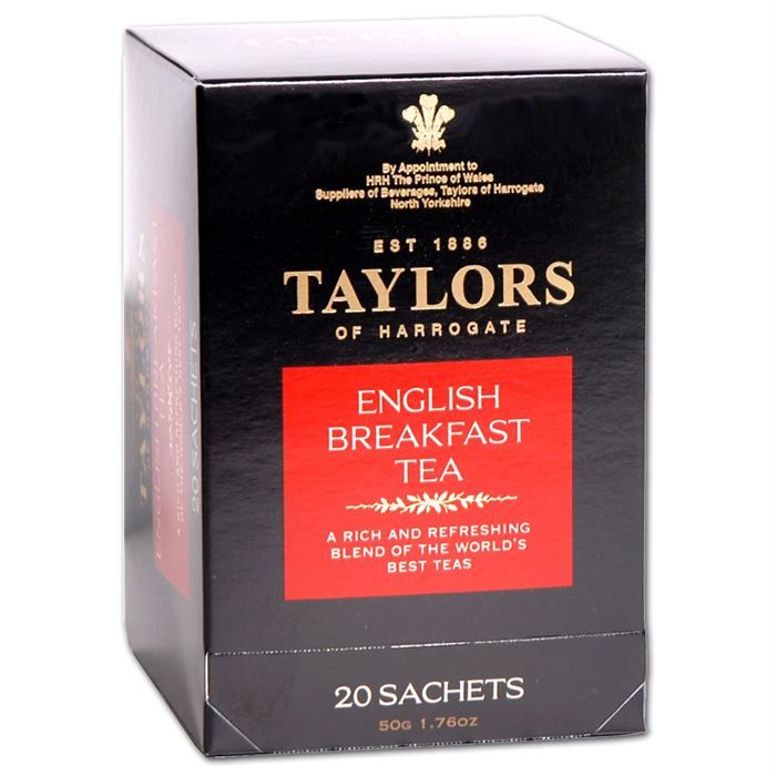Thé Taylors of H. English Breakfast 20 sachets